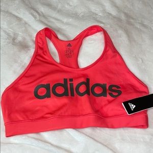 NWT pink ADIDAS sports bra